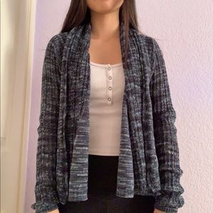 Sonoma Blue Heathered Cardigan Women’s Size Small